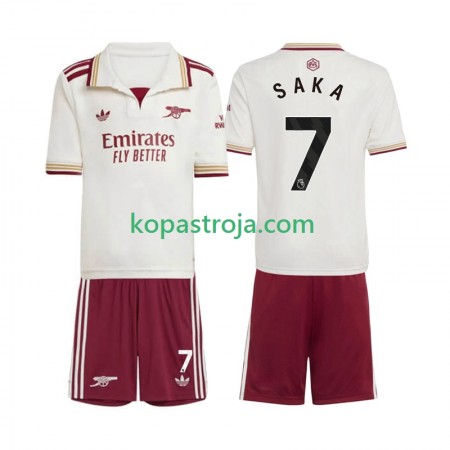 Billiga Fotbollströjor Arsenal Bukayo Saka 7 Barn Tredje tröja 2025/26 Kortärmad